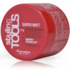 Fanola Styling Tools Super Matt matinį efektą suteikiantis pasta plaukams 100 ml.