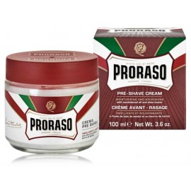 Proraso Red Line Pre-Shaving Cream kremas prieš skutimąsi sausai odai