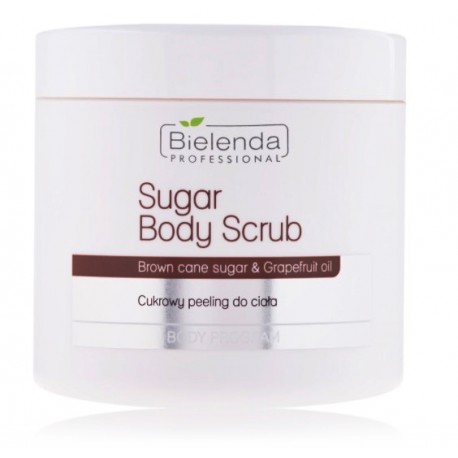 Bielenda Professional Sugar Body Scrub cukraus šveitiklis kūnui 600 g.