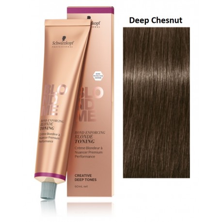 Schwarzkopf Professional BlondMe Deep Toning profesionalūs plaukų dažai 60 ml.