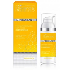 Bielenda Professional Supremelab Intensive Nourishing Night Cream naktinis atkuriamasis veido kremas 50 ml.