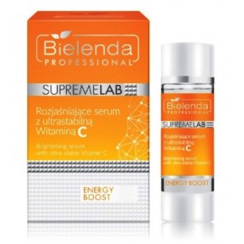 Bielenda Professional Supremelab Energy Boost skaistinamasis veido serumas su vitaminu C 15 ml.