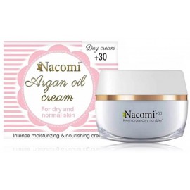 NACOMI Argan Oil Day Cream +30 dieninis veido kremas sausai/ normaliai odai  50 ml.