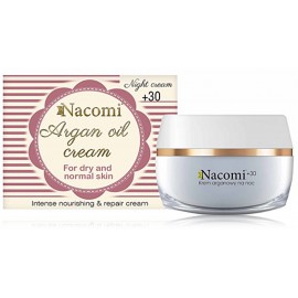 NACOMI Argan Oil Night Cream +30 naktinis veido kremas sausai/ normaliai odai  50 ml.