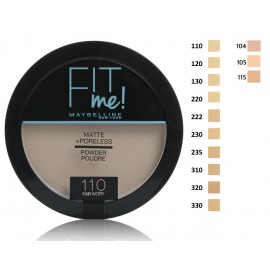 Maybelline Fit Me Matte & Poreless kompaktinė pudra