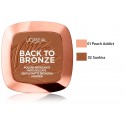 L'oreal Paris Back To Bronze Matte Powder Bronzer bronzantas 9 g.