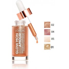 Loreal Wake Up & Glow Mon Amour Fluid švytėjimo suteikianti priemonė 15 ml.