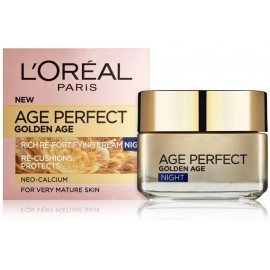 L'oreal Age Perfect Golden Age Cream naktinis kremas brandžiai odai 50 ml.