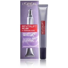 L'oreal RevitaLift Filler paakių kremas nuo raukšlių 15 ml.