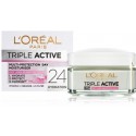 L'oreal Triple Active dieninis veido kremas jautriai/sausai odai 50 ml.