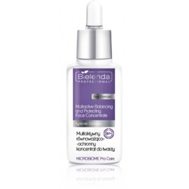 Bielenda Professional Microbiome Balancing & Protecting Face Concentrate daugiafunkcė koncentuota priemonė veidui 30 ml.