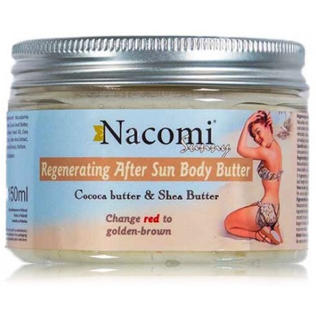 Nacomi Regenerating After Sun Body Butter kūno sviestas po deginimosi