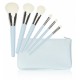Mimo Tools for Beauty Makeup Brush Blue makiažo šepetėlių rinkinys 6 vnt.