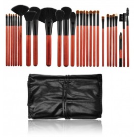 Mimo Tools for Beauty Makeup Brush Cherry & Black makiažo šepetėlių rinkinys 28 vnt.