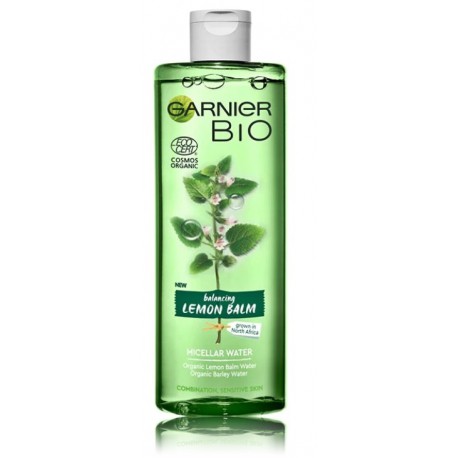 Garnier Bio Micellar Water Lemon Balm micelinis vanduo su organiniu melisų vandeniu