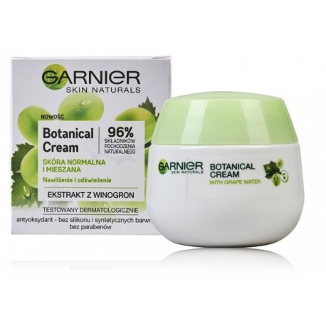 Garnier Botanical Cream drėkinamasis veido kremas su vynuogių ekstraktu