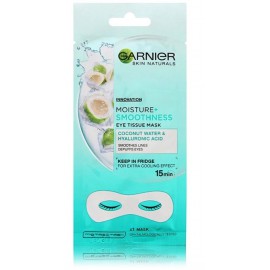 Garnier Moisture+Smoothness Eye Tissue Mask lakštinė kaukė aplink akis 1 vnt.