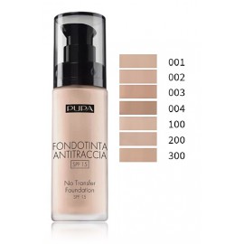 Pupa No Transfer Foundation SPF15 makiažo pagrindas 30 ml.