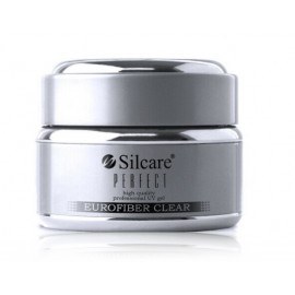 Silcare Gel Perfect Eurofiber Clear gelis nagų priauginimui