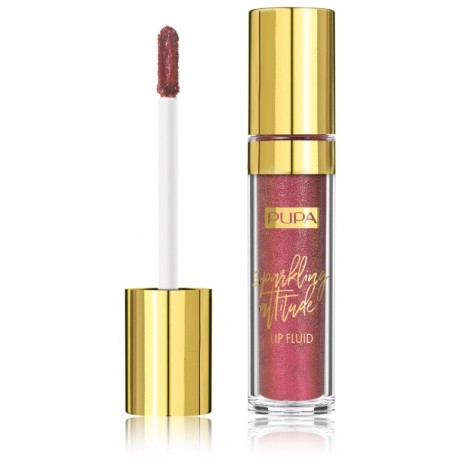 PUPA Sparkling Attitude Lip Fluid skysti lūpų dažai 3.5 ml.