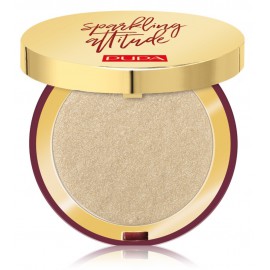 PUPA Sparkling Attitude Highlighter švytėjimą suteikianti priemonė 6 g. 001 Lightweight Gold