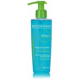 BIODERMA Sebium Purifying Foaming Gel prausiklis mišriai/riebiai odai