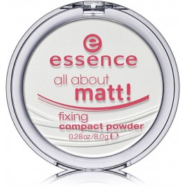 Essence All About Matt Fixing Compact Powder fiksuojanti kompaktinė pudra