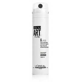 L´Oréal Professionnel Tecni Art 6 Fix Pure Spray stiprios fiksacijos plaukų lakas