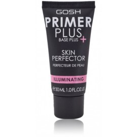 Gosh Primer Plus Base Plus+ Skin Perfector Illuminating spindesio suteikianti makiažo bazė