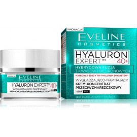 Eveline Bio Hyaluron Expert 40+ stangrinamasis veido kremas