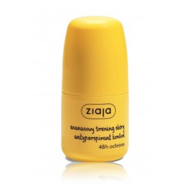 Ziaja Pineapple Roll-On 48H rutulinis antiperspirantas moterims