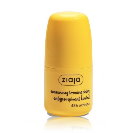 Ziaja Pineapple Roll-On 48H rutulinis antiperspirantas moterims