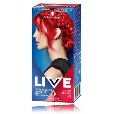 Schwarzkopf Live Ultra Brights or Pastel plaukų dažai