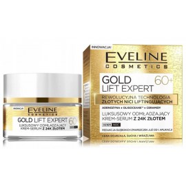 Eveline Gold Lift Expert 60+ veido kremas brandžiai odai