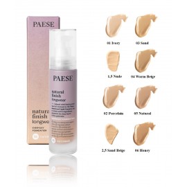 Paese Nanorevit Natural Finish Longwear Everyday Foundation makiažo pagrindas