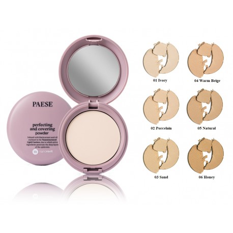 Paese Nanorevit Perfecting and Covering Powder kompaktinė pudra 9 g.