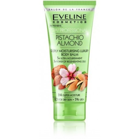 Eveline Spa Professional Pistachio Almond intensyviai drėkinantis kūno losjonas