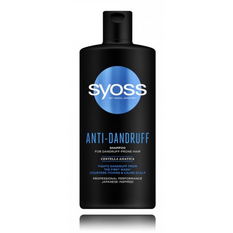 Syoss Anti-Dandruff Centella Asiatica шампунь против перхоти