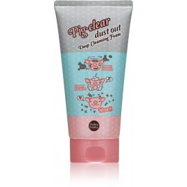 Holika Holika Pig Clear Dust Out Deep Cleansing Foam giliai valantis veido prausiklis