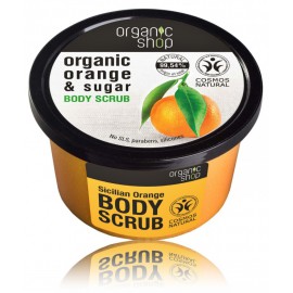 Organic Shop Organic Orange & Sugar Body Scrub kūno šveitiklis