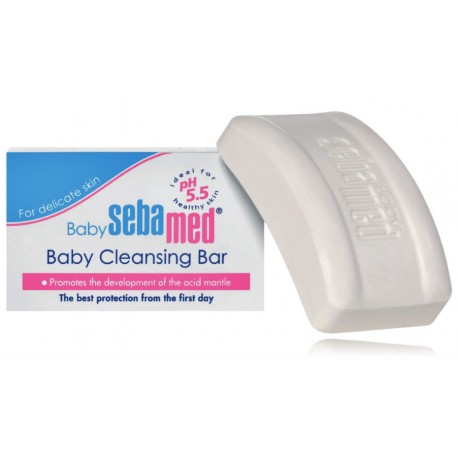 Sebamed Baby Cleansing Bar muilas be šarmų