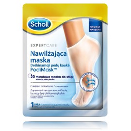 Scholl Expert Care Pedi Mask drėkinamoji pėdų kaukė su makadamijos aliejumi