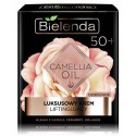 Bielenda Camellia Oil Luxurious Lifting Cream 50+ pakeliamasis veido kremas brandžiai odai