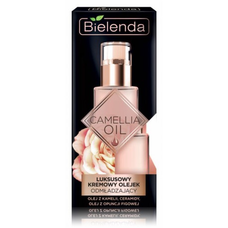 Bielenda Camellia Oil Luxurious Rejuvenating Oil In Cream kreminės konsistencijos aliejus brandžiai odai