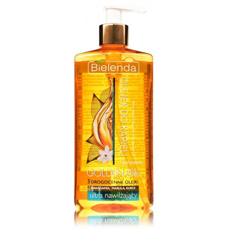 Bielenda Golden Oils Ultra Moisturizing Bath And Shower Oil drėkinamasis dušo aliejus