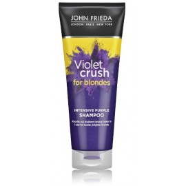 John Frieda Sheer Blonde Violet Crush Intensive Purple Shampoo šampūnas šviesiems plaukams