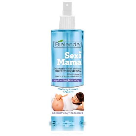 Bielenda SEXI MAMA Body Oil Anti Stretch Marks kūno aliejus strijų prevencijai