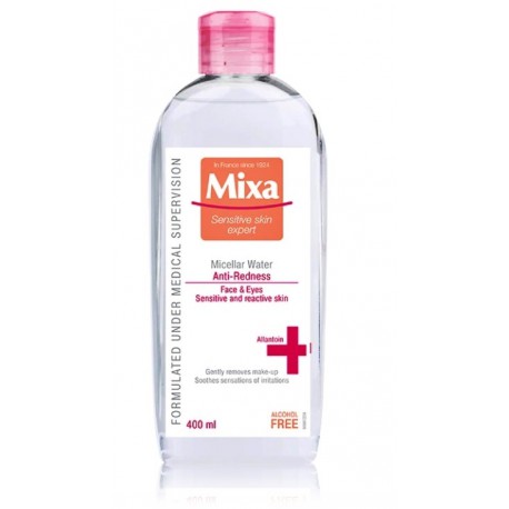 Mixa Anti-Redness micelinis vanduo raustančiai odai