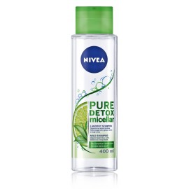 NIVEA Pure Detox Micellar micelinis detoksikuojantis šampūnas