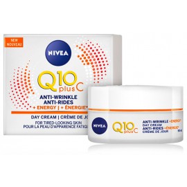 NIVEA Q10 Plus C Rejuvenated + Full of Energy Skin SPF15 dieninis veido kremas